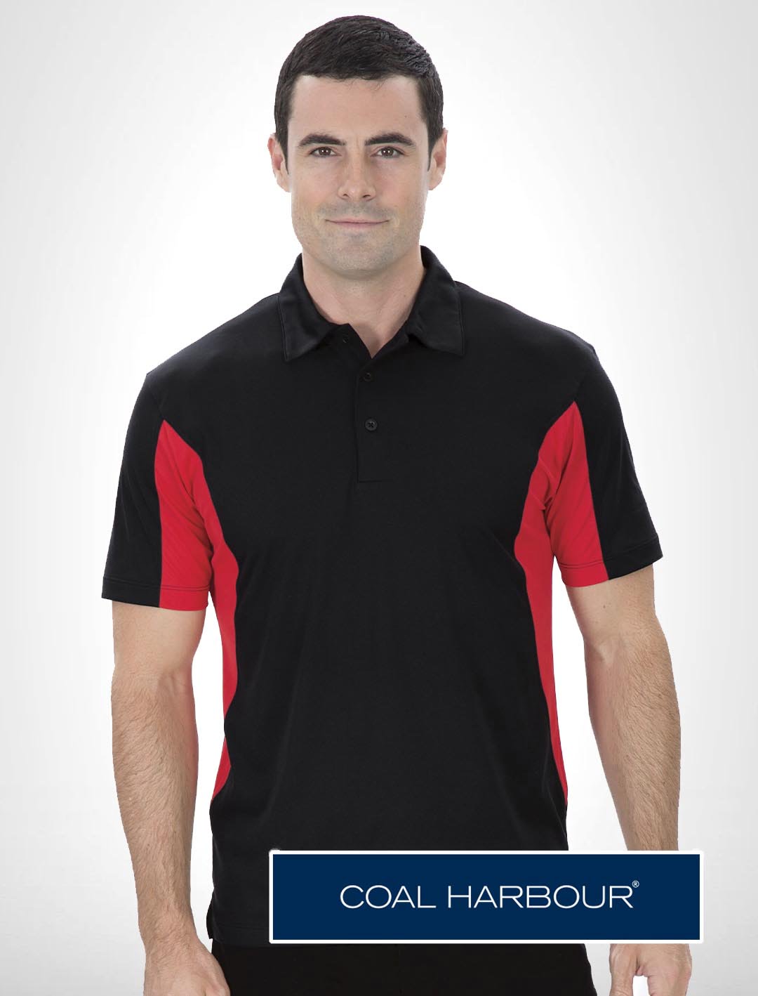 Coal Harbour Colour Block Polo #S4001