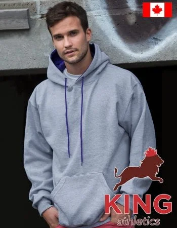 King 2-Tone Hoodie Pullover #KF9041