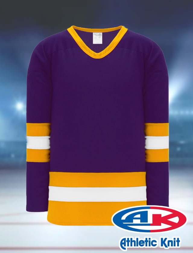 Blank Purple Hockey Jersey  Hockey jersey, Custom hockey jerseys, Jersey