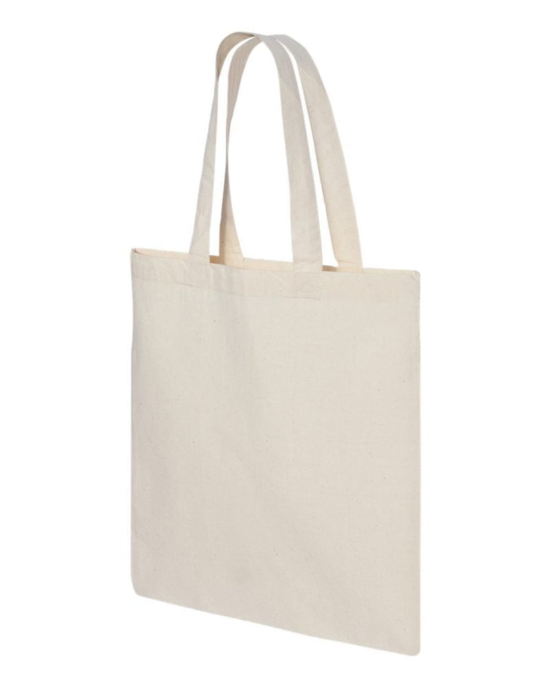 Get Q-Tees Cotton Economical tote #QTB Custom Printed or Embroidered ...