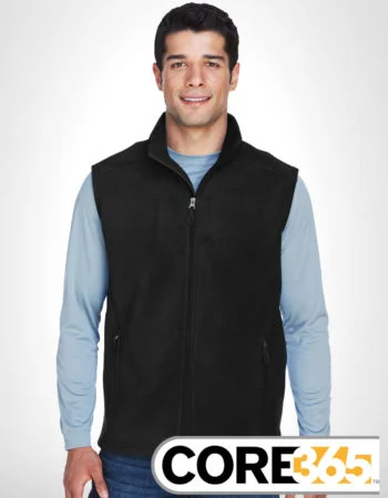 Fleece Vests with logo and embroidery