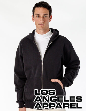 LA Apparel Heavy Fleece Zip Hoodie #HF10