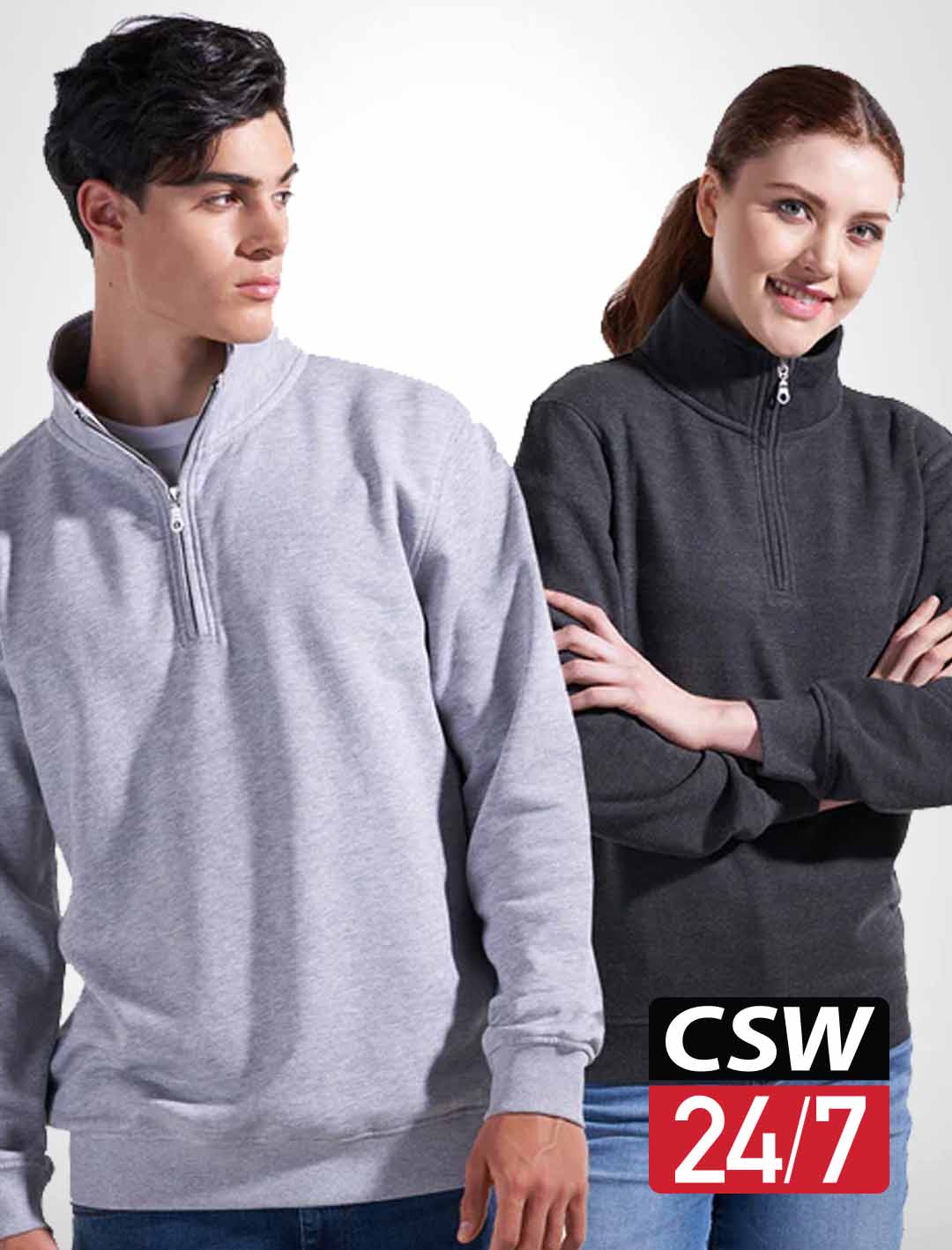CSW Flux 1/4 Zip Sweatshirt #L00545