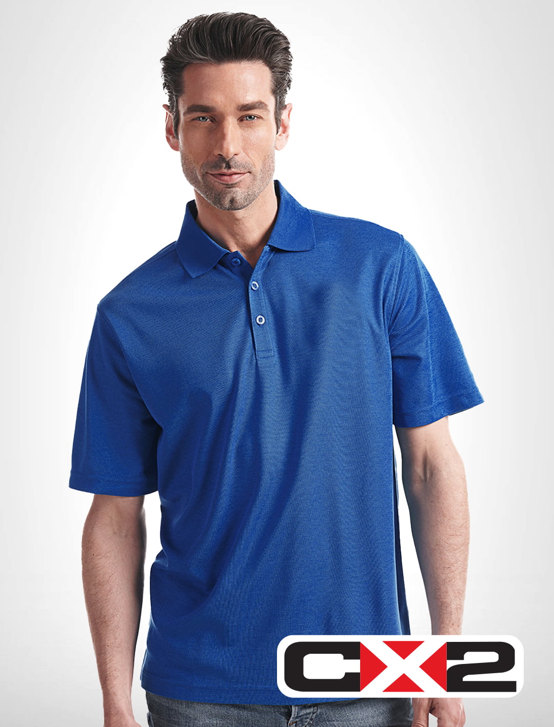 CX2 Ace Pique Mesh Polo #S05735