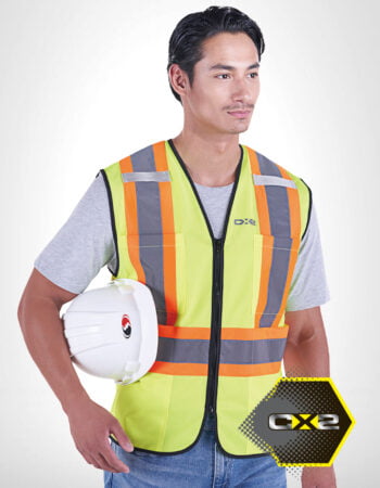 CX2 Hi-Vis Scout Hi-Vis Zipper Vest #L01150