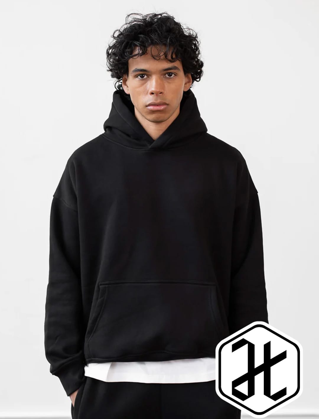 Just Like Hero Drop Shoulder Pullover Hoodie #2120