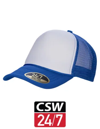 CSW 24/7 Retro 5-Panel Foam Trucker Hat #H08210